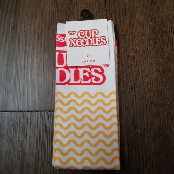 Cup Noodles Crew Socks - Picture 1 of 4